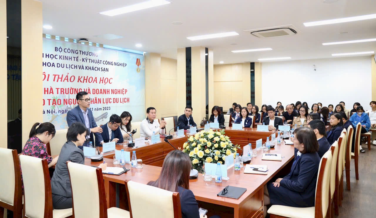 Hội thảo kết nối doanh nghiệp trong đào tạo nhân lực du lịch