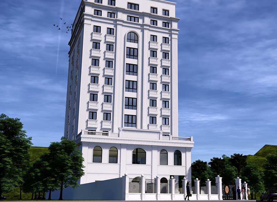 Khách sạn Glenda Tower trái tim trên cao nguyên Mộc Châu