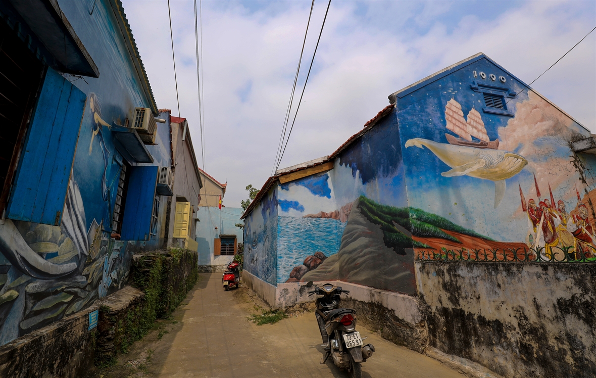 Làng bích họa cảnh dương