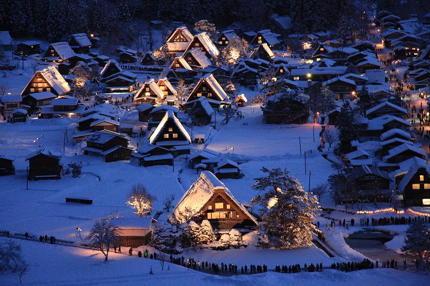 Thông tin Lễ hội mùa đông Shirakawago Winter Light - up