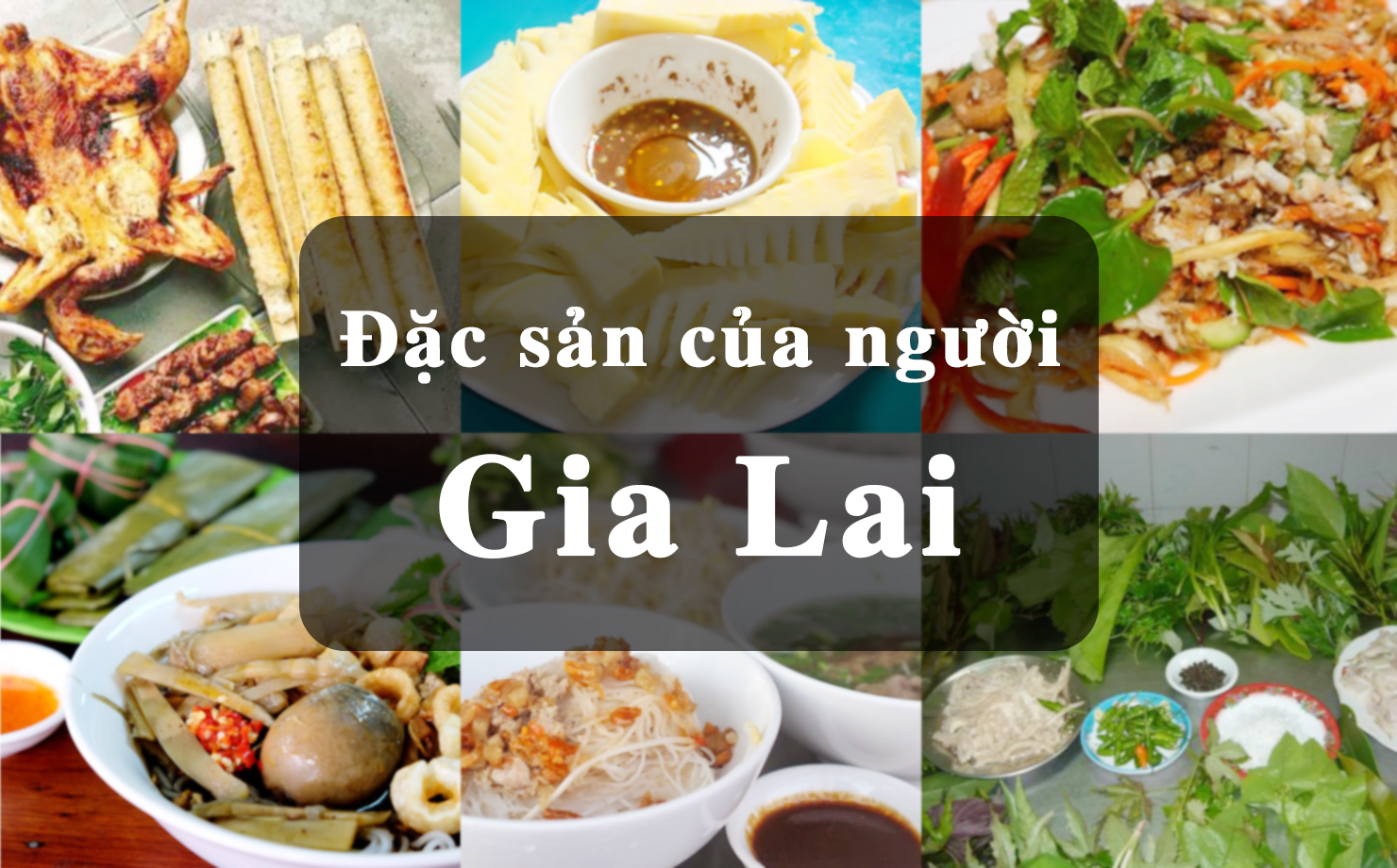 Món ăn Gia Lai: Thưởng thức ẩm thực cùng người bản xứ