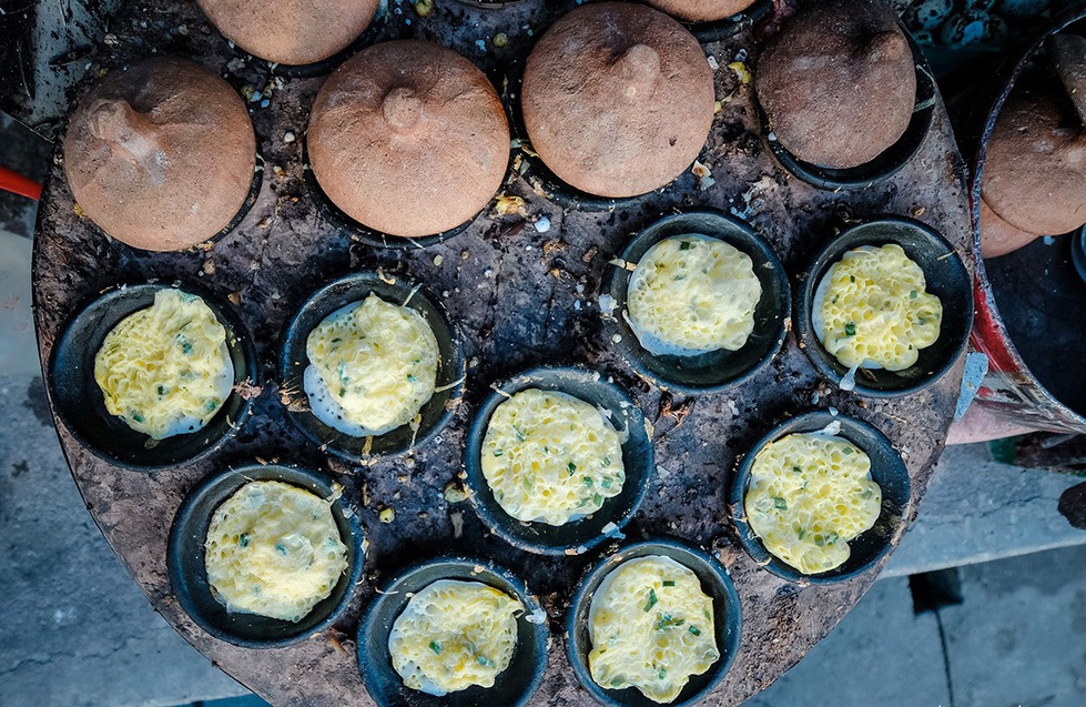 Món Bánh Căn ở Đà Lạt
