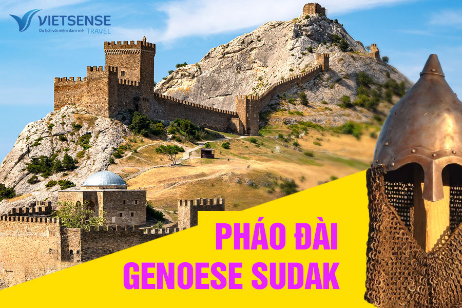 Pháo đài Genoese Sudak: Khám phá di sản kiến trúc độc đáo ở Crimea.