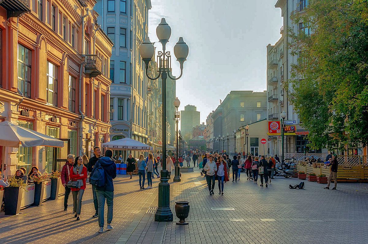 Phố cổ Arbat vẻ đẹp cổ điển mang đậm chất văn hóa Nga