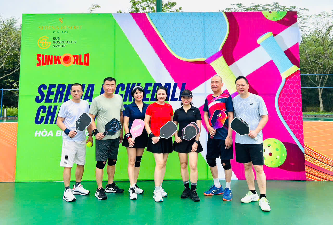 Pickleball trở thành lực hút mới của du lịch Việt Nam