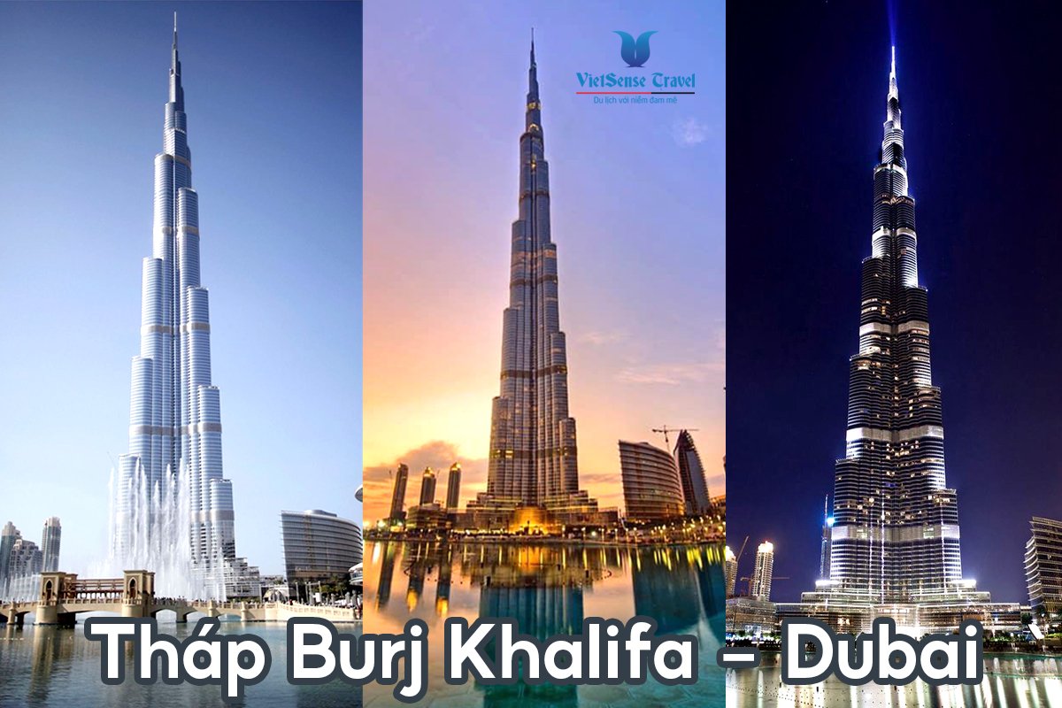Cận cảnh Tòa Tháp Burj Khalifa công trình vĩ đại thế giới