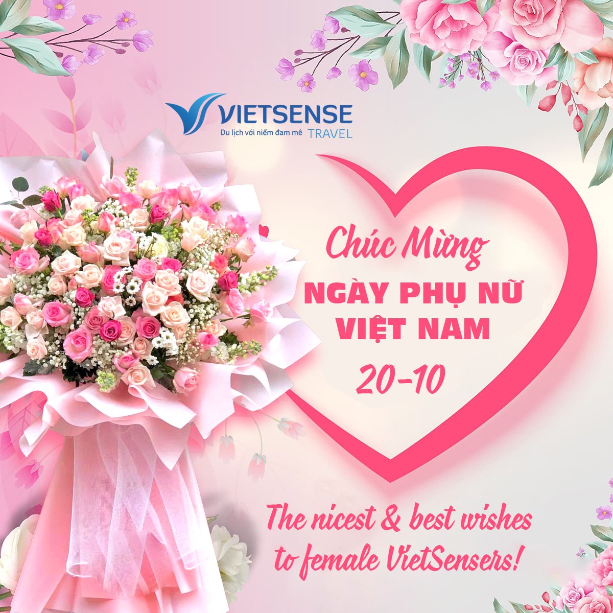 Thư Chúc mừng ngày Phụ nữ Việt Nam 20-10-2025