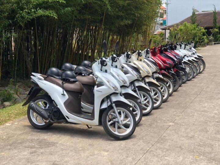 Thuê xe máy Hội An: Tay ga, tay số đủ cả, giá rẻ lấy ngay