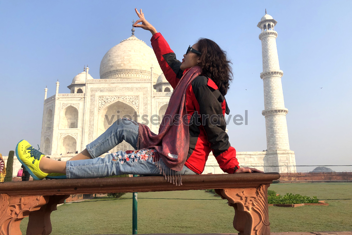 Toàn cảnh kỳ quan của thế giới đền thờ Taj Mahal qua ảnh
