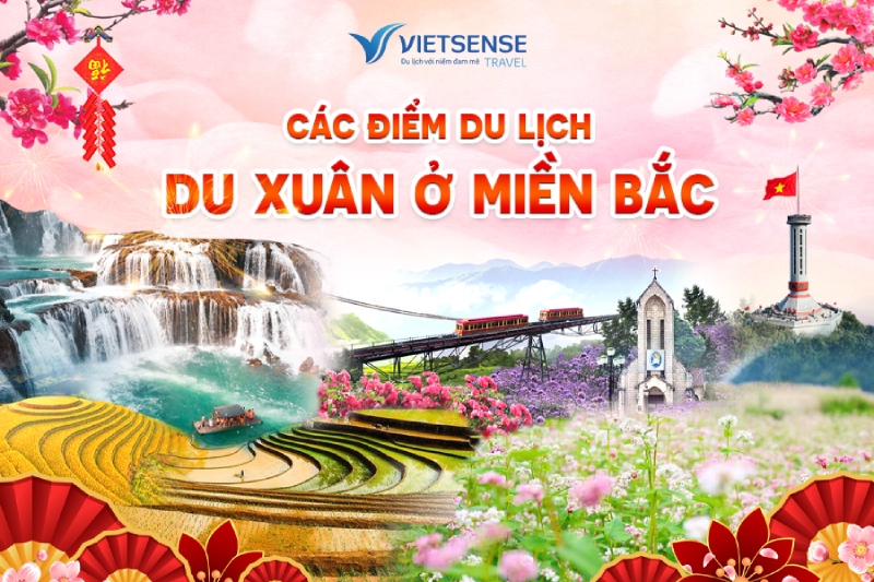 Top các điểm du lịch du xuân 2026 ở Miền Bắc