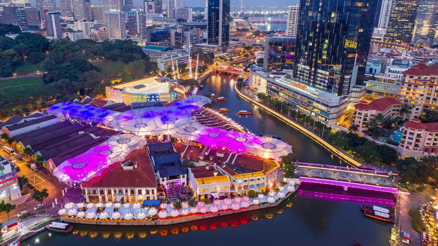 Trải nghiệm Clarke Quay thiên đường giải trí đêm