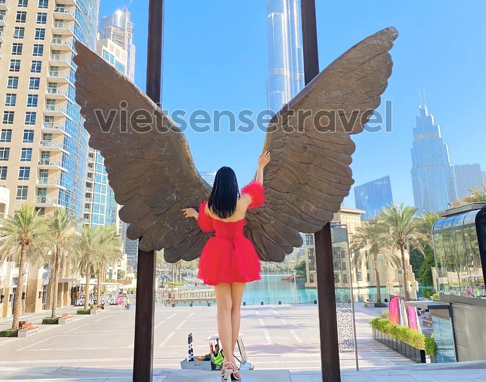 Trang phục nghỉ dưỡng Dubai phù hợp sang chảnh thời thượng