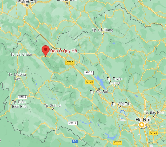 Vị Trí Đèo Ô Quy Hồ