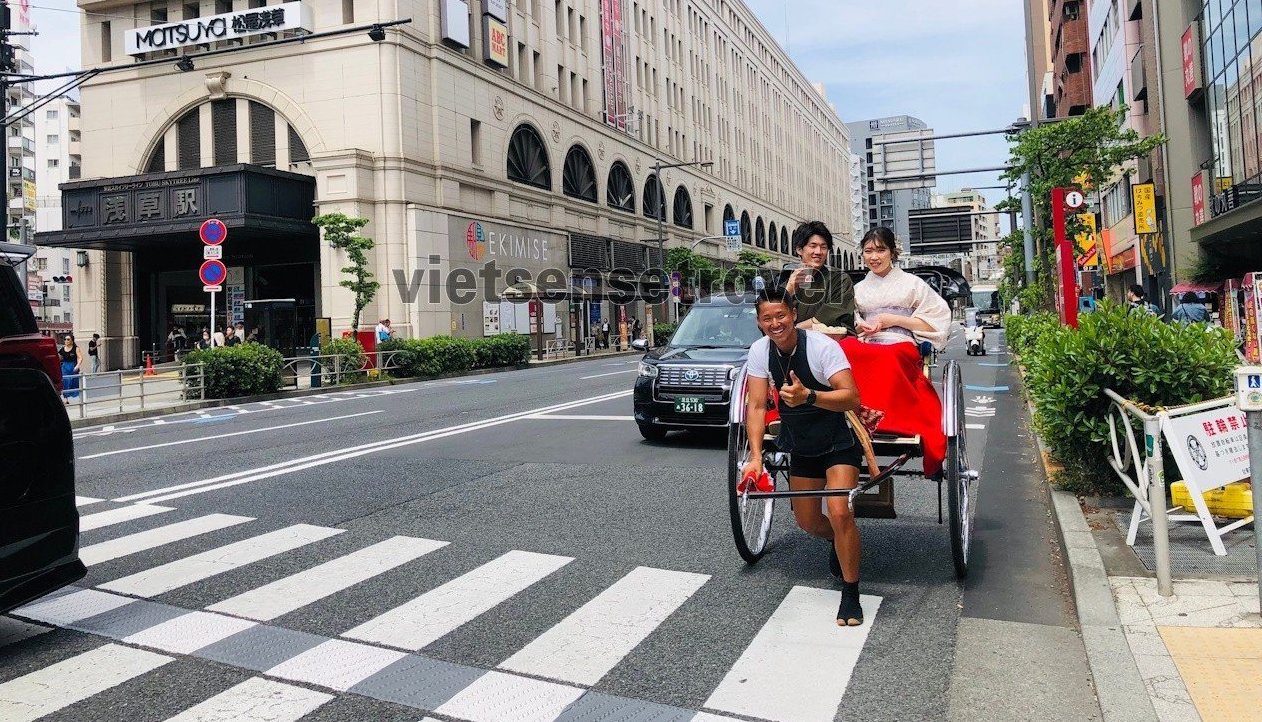 Xa phu Jinrikisha - Văn hóa kéo xe truyền thống Nhật Bản