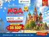 Tour Nga khám phá Moscow và Saint Petersburg 9 ngày bay thẳng Vietnam Airlines