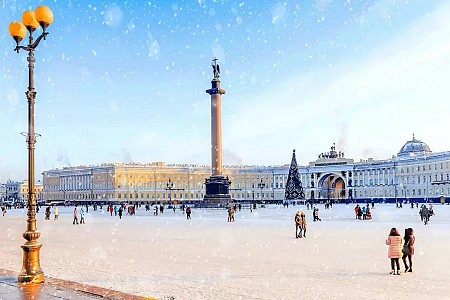 3 Hoạt động du lịch Mùa Đông ở Saint Petersburg cực thú vị
