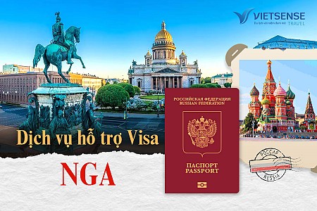 Bảng giá Visa Nga các loại năm 2024