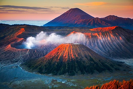 Cận cảnh núi lửa Bromo kỳ vĩ qua chuyến du lịch Indonesia