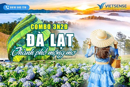 Combo Đà Lạt 3 ngày 2 đêm khởi hành từ Hà Nội trọn gói giá rẻ