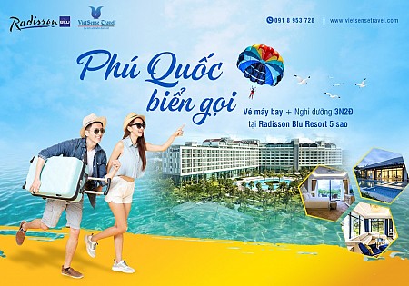 Radisson Blu Resort Phú Quốc 3 ngày 2 đêm