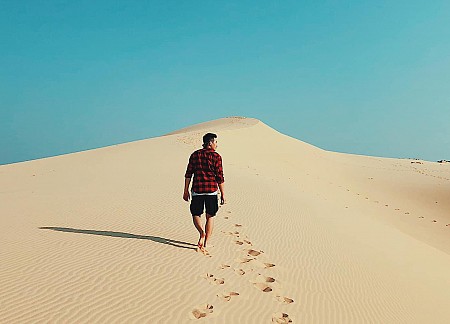 Cồn cát Quang Phú - Trải nghiệm sa mạc ở Quảng Bình