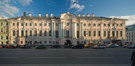 Cung điện Stroganov - Cung điện cổ tuyệt đẹp của Nga
