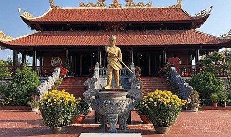 Đền thờ Nguyễn Trung Trực du lịch văn hóa tâm linh trở về nguồn cội