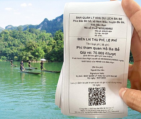 Giá vé phí thăm quan Hồ Ba Bể cập nhật 2023