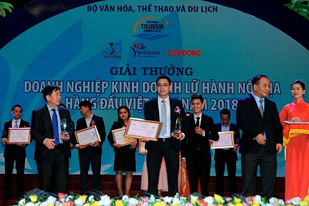 Giải thưởng Du lịch Việt Nam 2018, VietSense Travel được vinh danh