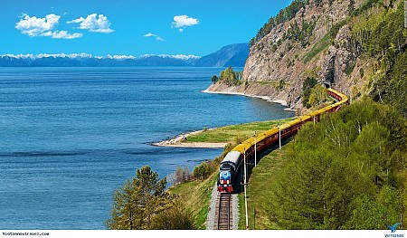 Hành trình tàu hỏa xuyên Siberia từ Moscow đến Vladivostok