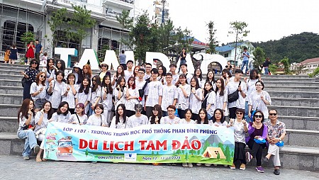 Hình Ảnh Tour Du Lịch Tam Đảo Đoàn Lớp 11D7 - Trường THPT Phan Đình Phùng