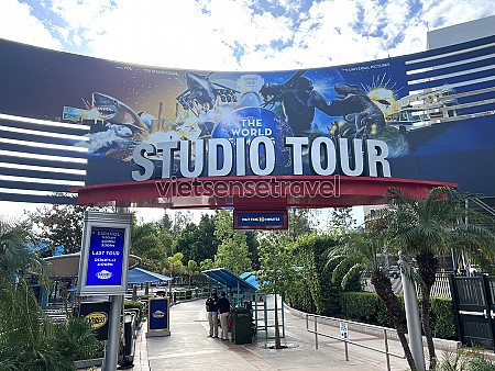 Cận cảnh phim trường Universal Studios Hollywood ở Los Angeles