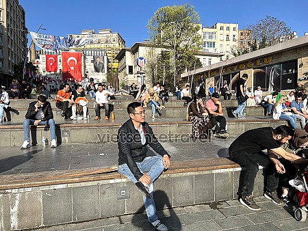 Quảng trường Taksim Square – Phố Châu Âu ở Istanbul