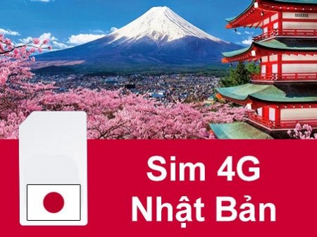 sim du lịch nhật bản