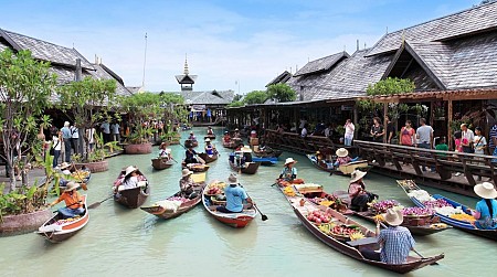 Thỏa Sức Khám Phá Chợ Nổi Bốn Mùa Độc Đáo Tại Pattaya