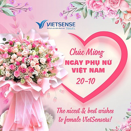 Thư Chúc mừng ngày Phụ nữ Việt Nam 20-10-2024