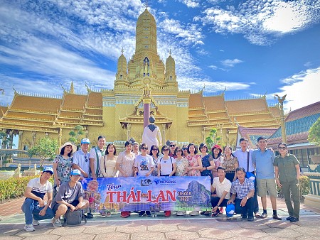 Tổng công ty Vận tải thuỷ trải nghiệm tour Thái Lan 5 ngày 4 đêm