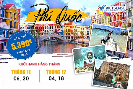 Tour Hà Nội- Phú Quốc 4 Ngày 3 Đêm
