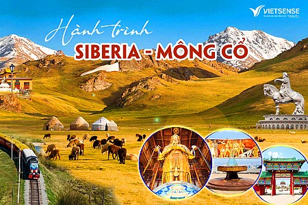 Tour du lịch Siberia – Mông Cổ 7 ngày từ Hà Nội