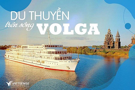 Tour Du thuyền trên sông Volga Nga