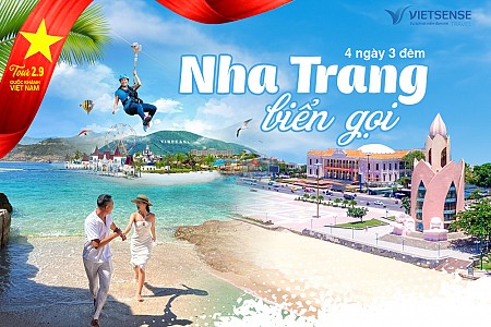 Tour Lễ 2/9 Nha Trang biển gọi