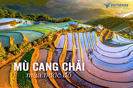 Tour mùa nước đổ Mù Căng Chải