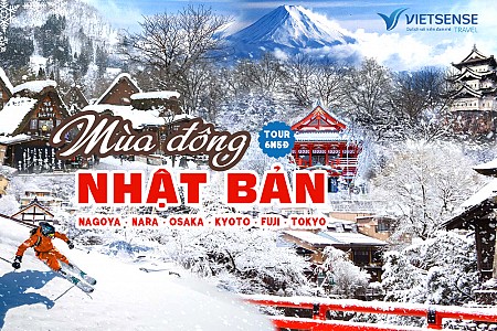 Tour mùa đông Nhật Bản ngắm tuyết hấp dẫn, giá tốt 2024