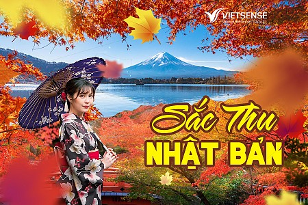 Tour mùa lá đỏ Nhật Bản 2024 - Bay VietNam Airlines