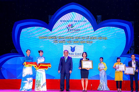 VietSense Travel lần thứ 2 liên tiếp đạt danh hiệu Lữ hành Nội địa hàng đầu Việt Nam