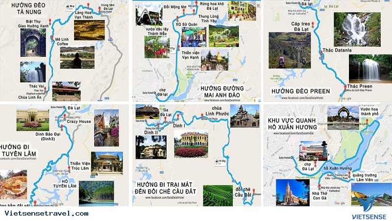 Cùng đến với Đà Lạt một lần nữa và cập nhật ngay bản đồ du lịch Đà Lạt để trải nghiệm hành trình mới. Với bản đồ này được cập nhật thường xuyên, bạn sẽ dễ dàng khám phá những điểm đến tuyệt vời của thành phố này.