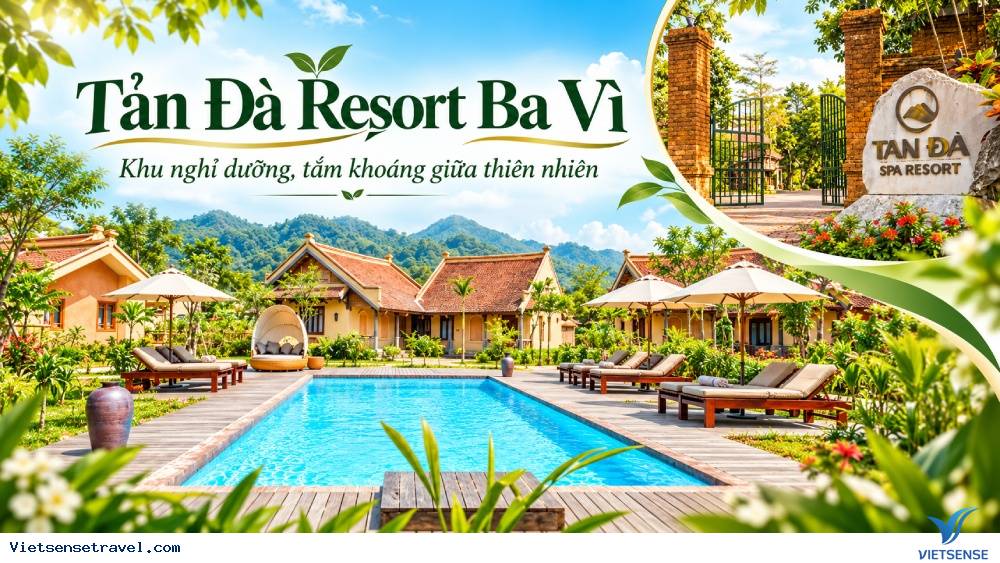 Tản Đà Resort Ba Vì - Ảnh 1 Tản Đà Resort Ba Vì - Ảnh 1