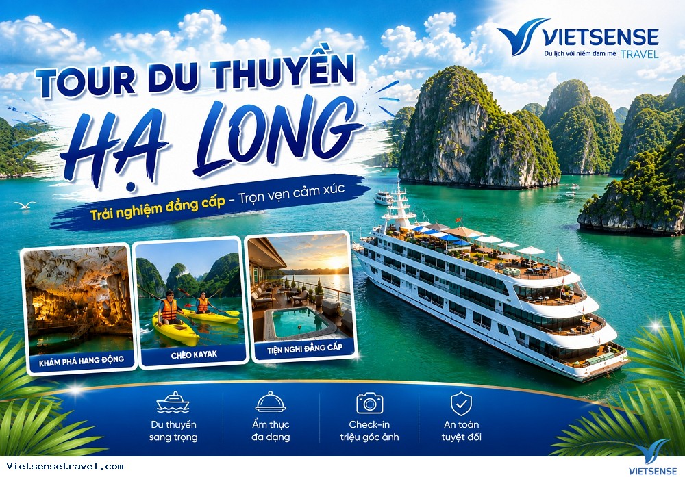 Bảng giá tour du thuyền Hạ Long - Ảnh 2 Bảng giá tour du thuyền Hạ Long - Ảnh 2