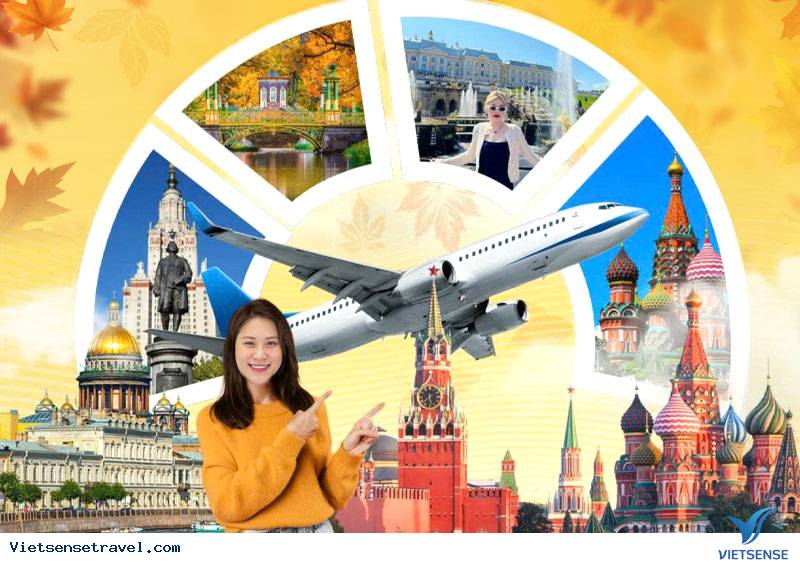 Chọn vé máy bay khứ hồi Việt - Nga là cách tối ưu chi phí hiệu quả