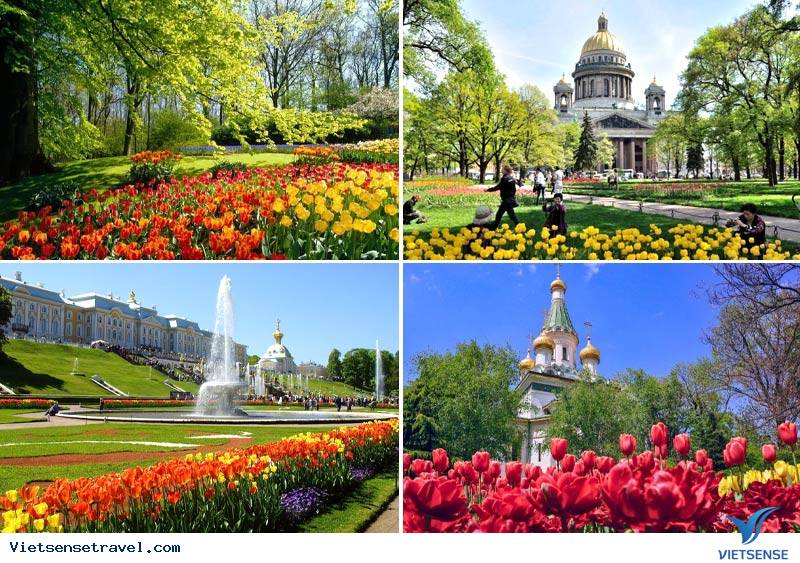 Tour du lịch Nga mùa Xuân cùng Vietsene Travel